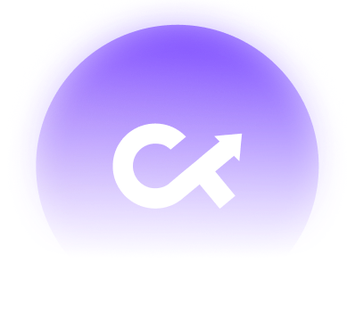 logo con borde #A987FF animado